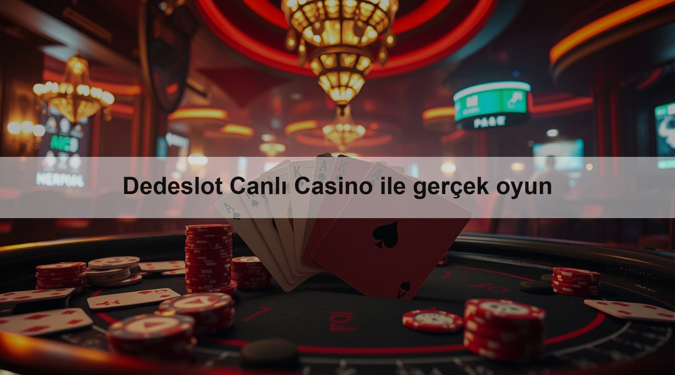 Dedeslot Canlı Casino ile gerçek oyun