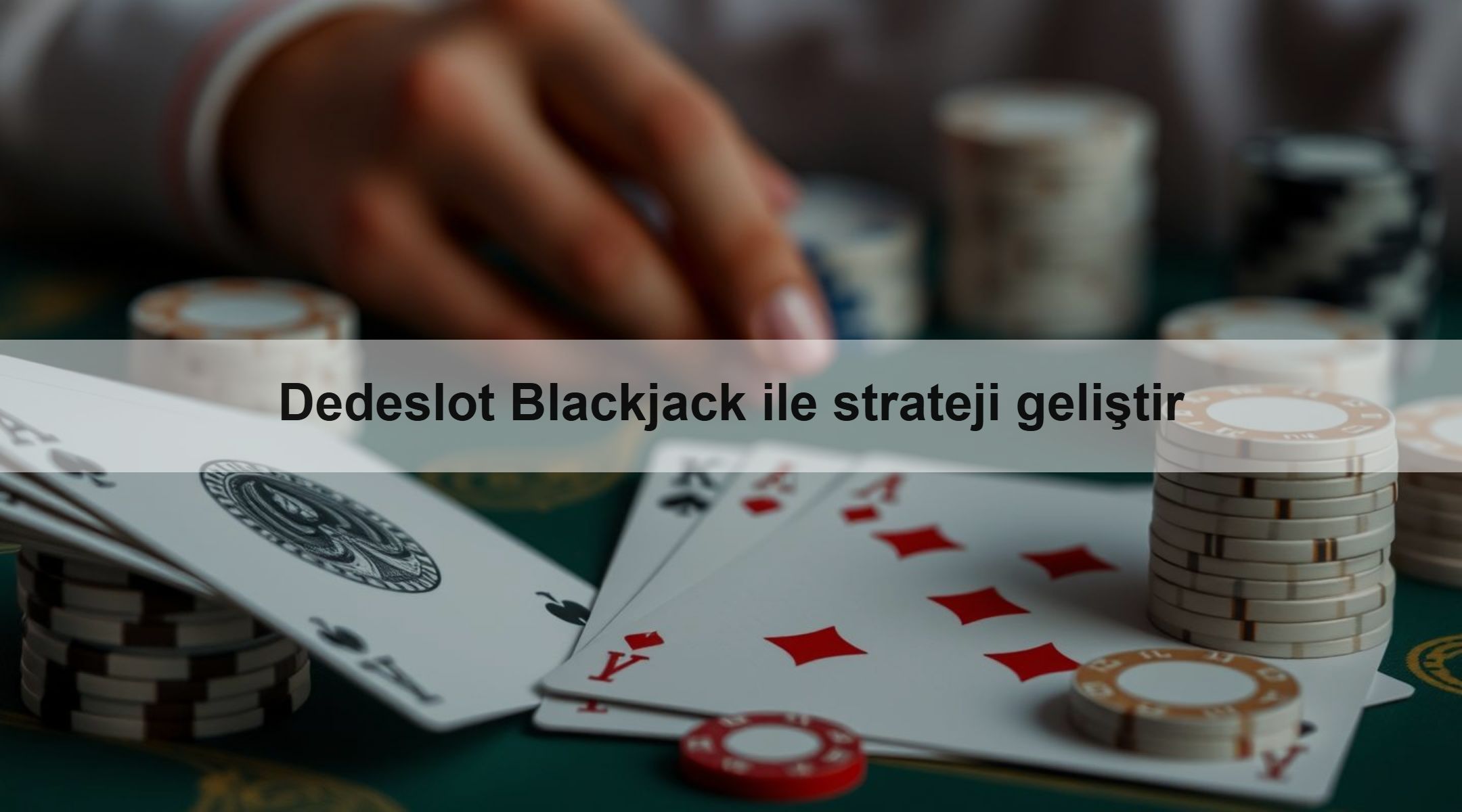 Dedeslot Blackjack ile strateji geliştir